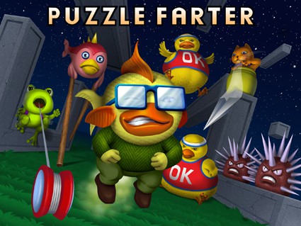 Puzzle Farter ( joguem o full version, é mais legal! Esse é só uma amostra kk) 